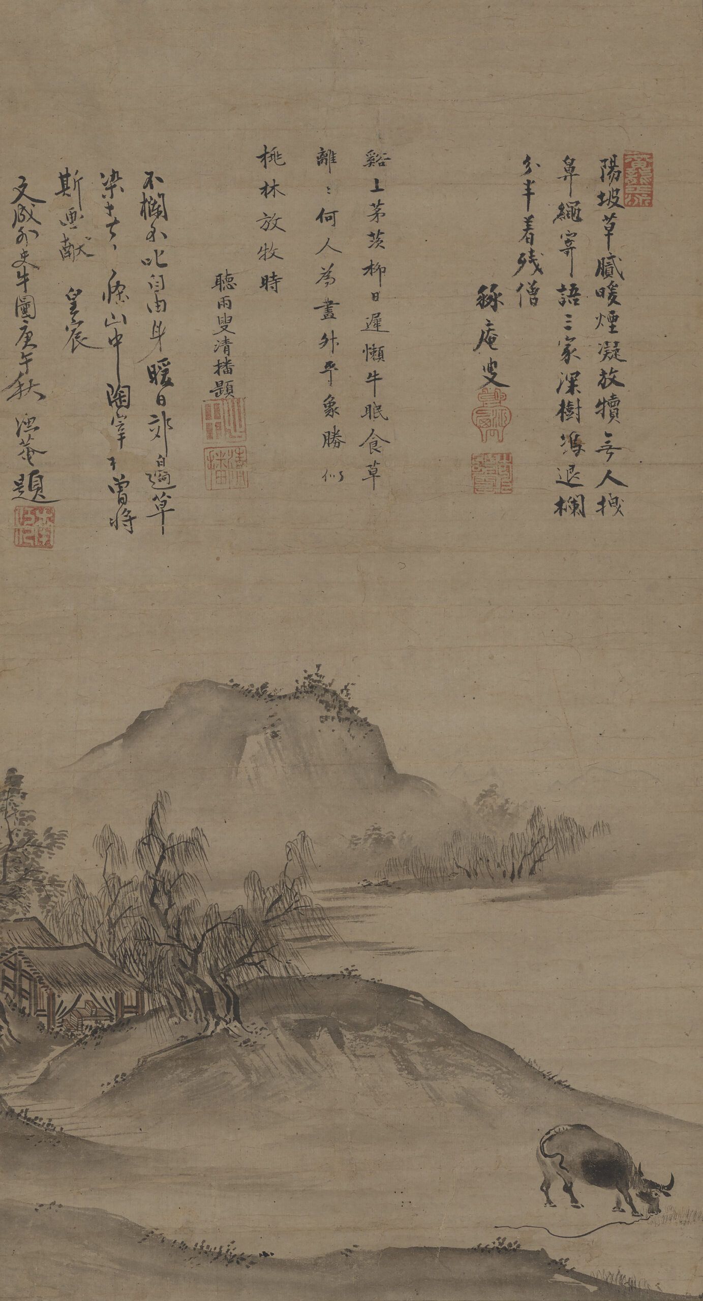 Hōgyūzu (Letting an Ox Graze), Kyoto National Museum