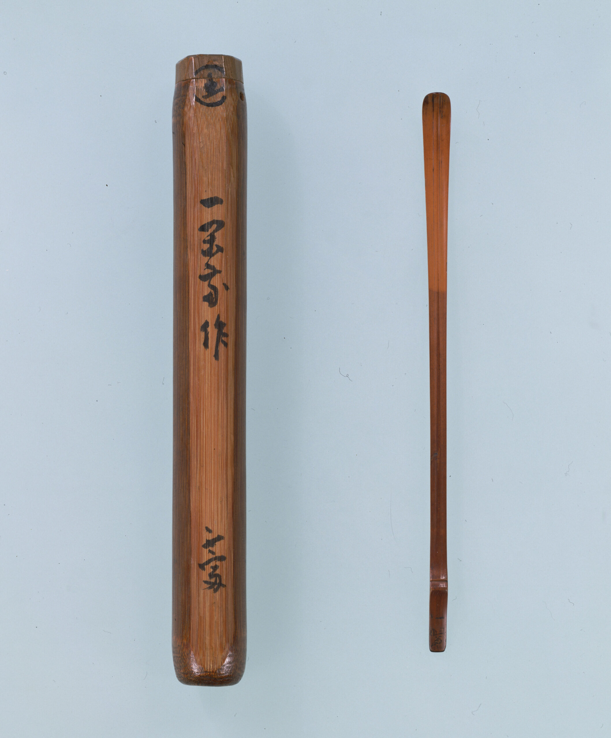 Bamboo tea scoop attributed to Takeno Jōō (Muromachi period)